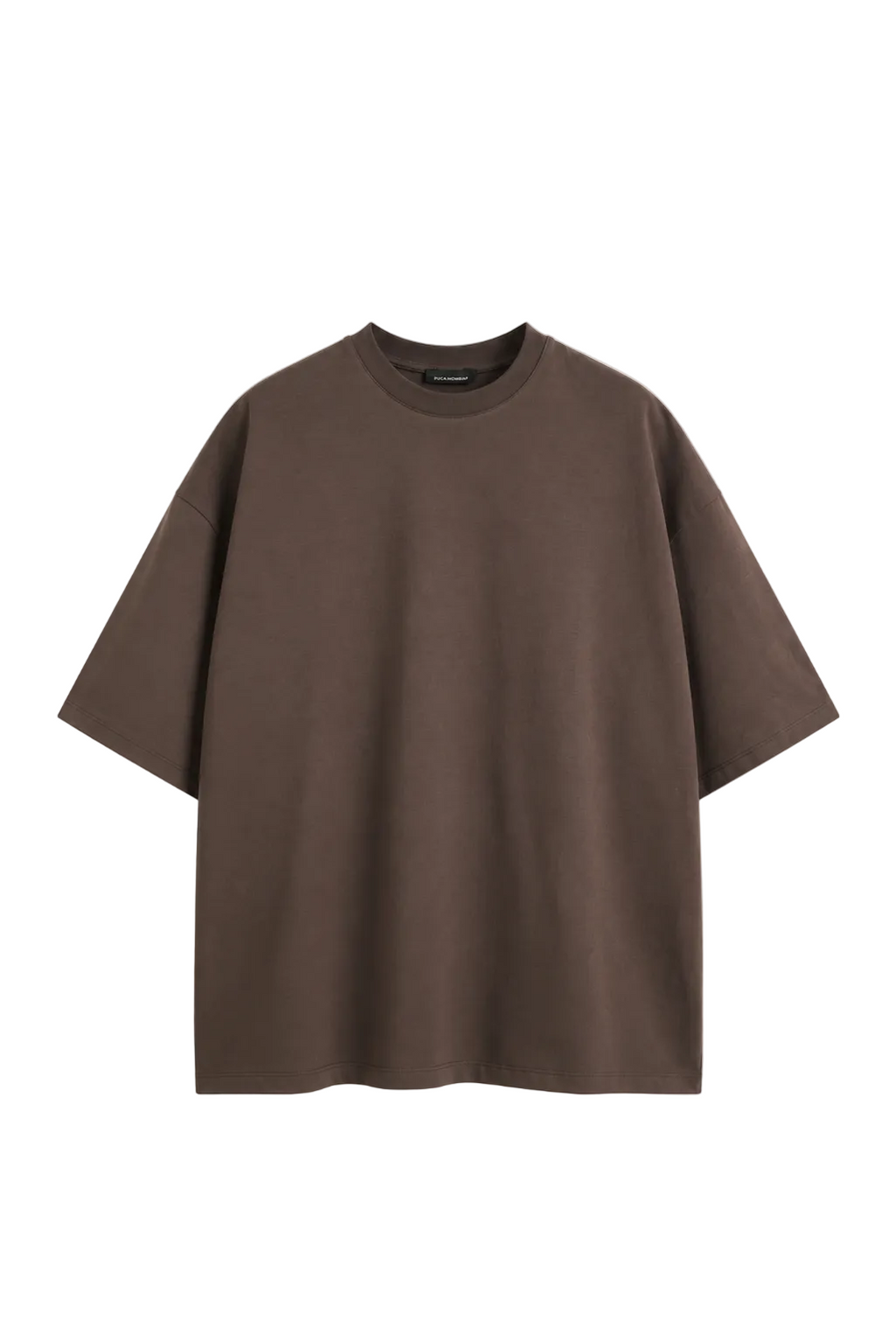 Tricou Maro cu Cusătură Centrală pe Spate