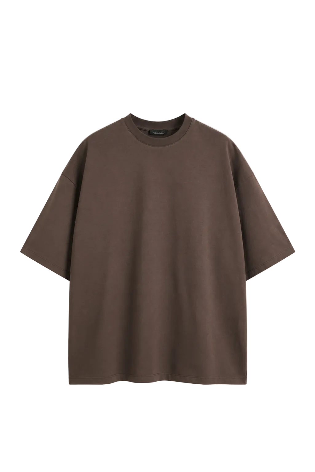 Tricou Maro cu Cusătură Centrală pe Spate