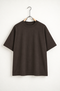 Tricou Maro inchis Unisex - Bumbac 100%, Guler la Bază – fotografie produs pe umeraș