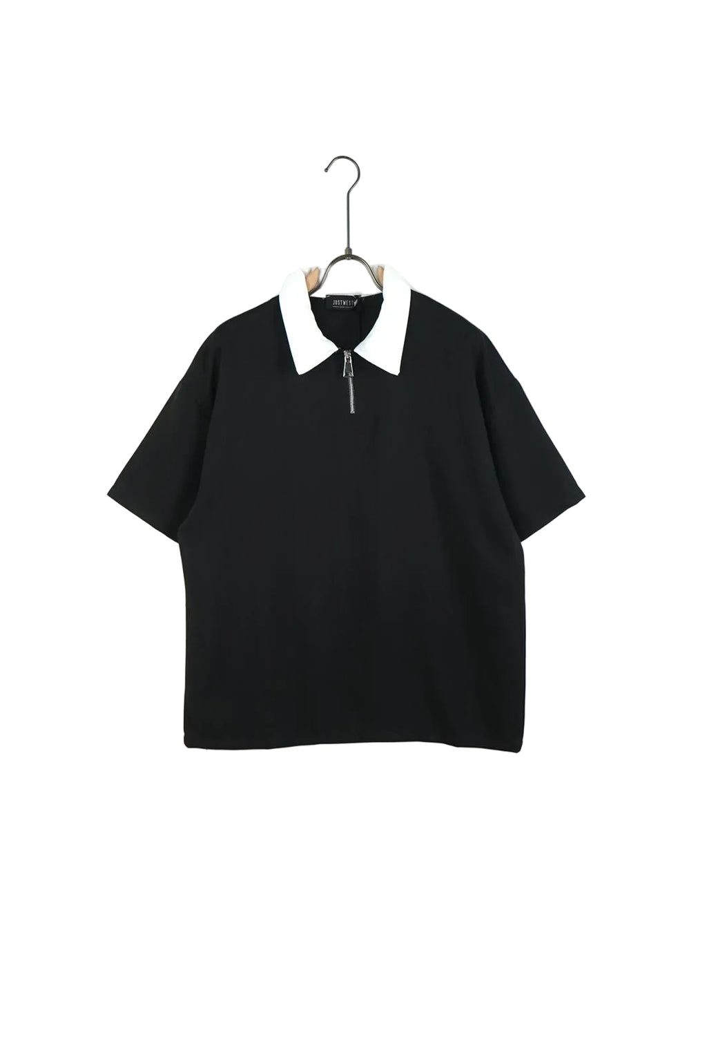 Set bărbați casual negru — tricou și pantaloni cu șnur