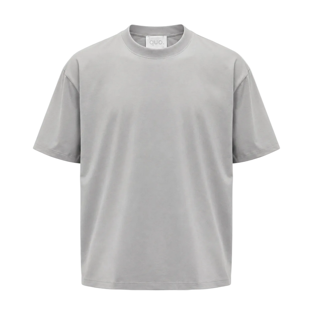 Tricou simplu crem 100% bumbac pentru ținute casual