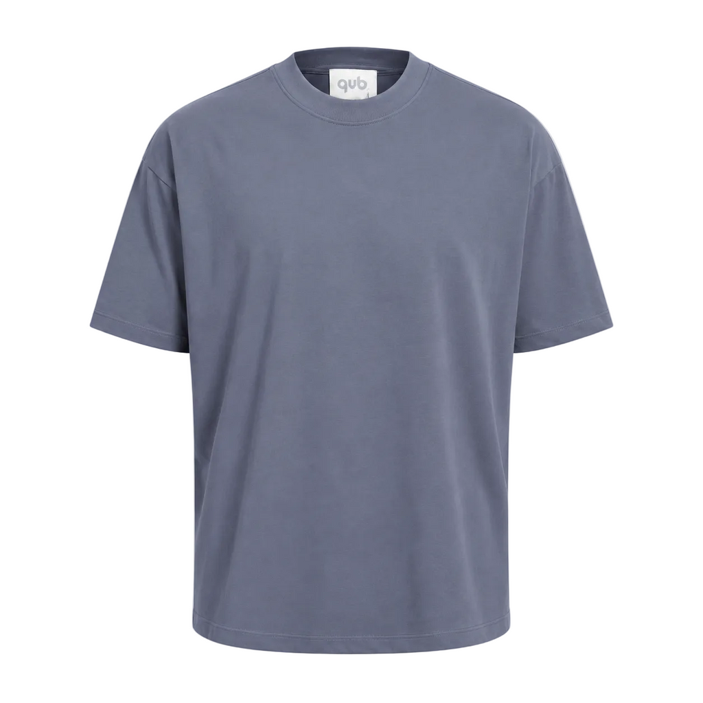 Tricou simplu gri 100% bumbac pentru ținute casual