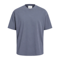 Tricou simplu gri 100% bumbac pentru ținute casual