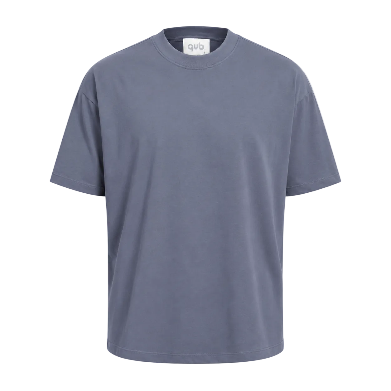 Tricou simplu gri 100% bumbac pentru ținute casual