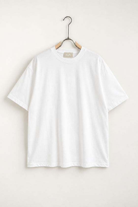 Tricou unisex alb